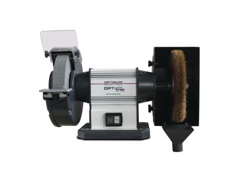 OPTIMUM - OPTIgrind GU20B Szlifierka kombinowana 200 mm ze szczotką / 400V