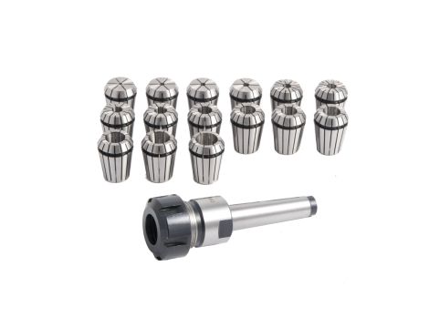 OPTIMUM - Zestaw tulejek zaciskowych MK2/M10/ER25/15SPZ