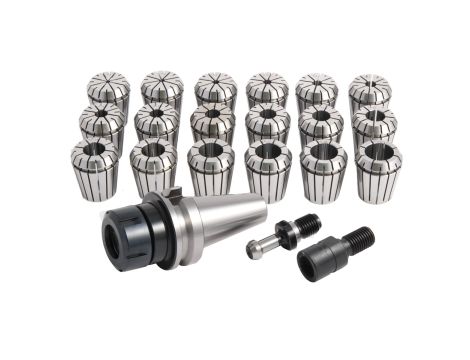 OPTIMUM - Zestaw tulei zaciskowych ISO 40 / ER32 - M16 / BT40