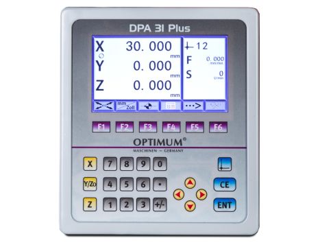 OPTIMUM - Tokarka OPTIturn TH5615 3Ph / 400V / 50Hz z DPA i SWH