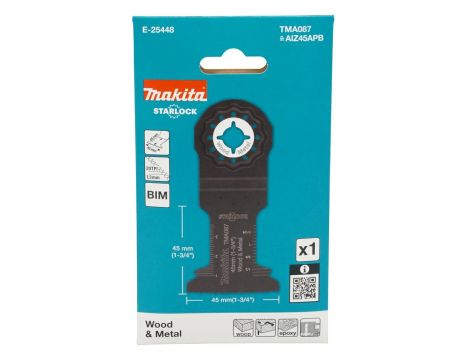 MAKITA MT BRZESZCZOT DO CIĘCIA WGŁĘBNEGO BIM 45mm x 45mm 20z/C TMA087 - 2