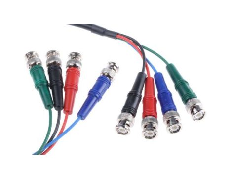 Kabel koncentryczny, Czarny, RS PRO Z zakończeniem