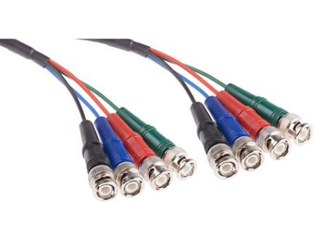 Kabel koncentryczny, Czarny Wtyk BNC Wtyk BNC 3m, RS PRO Z zakończeniem