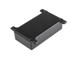 Obudowa Czarny z kołnierzem, 111 x 60 x 30mm, RS PRO