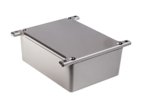 Obudowa Szary z kołnierzem, 110 x 82.5 x 44.5mm, RS PRO