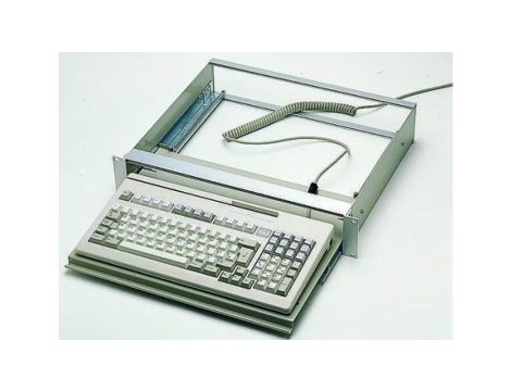 Szuflada do szafy serwerowej, Szuflada, Aluminium, Szary