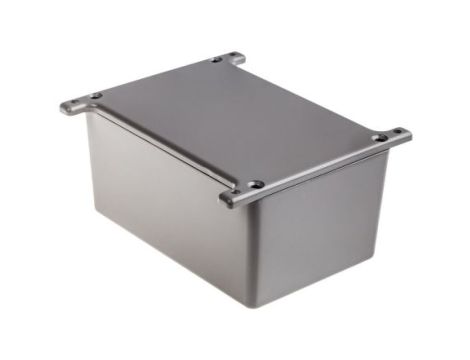 Obudowa Szary z kołnierzem, 120.5 x 80 x 59.2mm, RS PRO