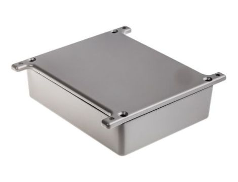 Obudowa Szary z kołnierzem, 119 x 93.5 x 34mm, RS PRO