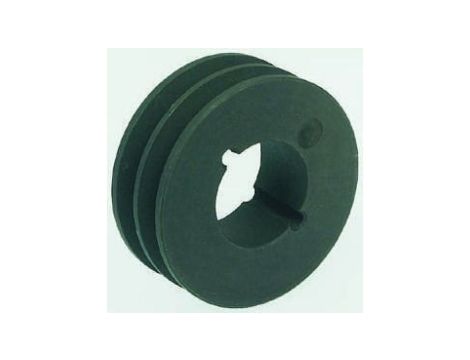 Krążek, śr. całkowita: 164mm, śr. otworu: 42mm, l. rowków: 1, Żeliwo, stal