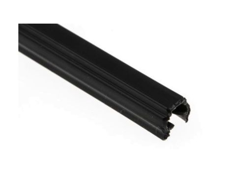 T-Slot Covers, Czarny, PP, 5mm, dł. 2m, RS PRO