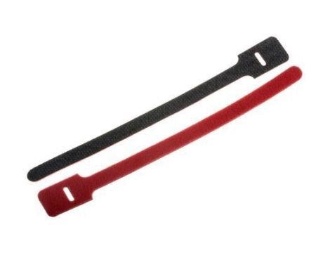 Opaska kablowa z rzepem Czerwony, 225mm 25 mm RS PRO Opaska kablowa 179-7167 /10szt./