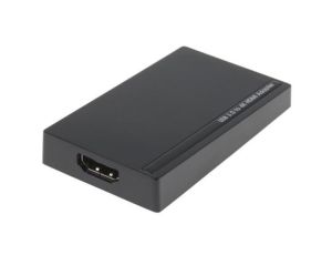 Adapter, 3840 x 2160, do wyświetlaczy: 1, USB A, USB 3.0, HDMI