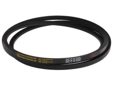 Pas napędowy, profil SPA, materiał: Guma, 13mm x 10mm x 2.432m, RS PRO