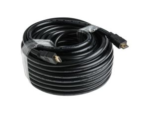 Zespół cyfrowych kabli wideo i monitorowych 20m Wtyk HDMI to Wtyk HDMI Czarny