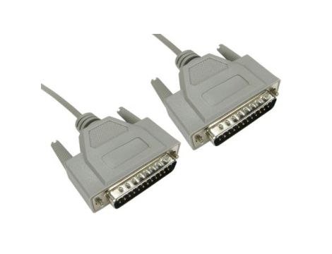 Kabel szeregowy, długość 10m, złącze A: Przewód D25-stykowy męski, złącze B: Przewód D25-stykowy męski