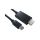 Kabel 1m Mini DisplayPort to Wtyk HDMI Czarny
