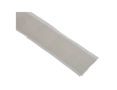 Taśma piankowa, 25mm x 25mm x 0.8mm, kolor: Szary, RS PRO Dwustronne