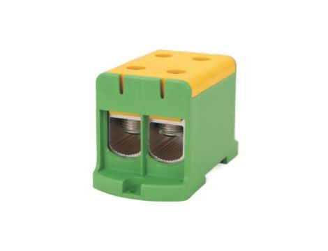 Uniwersalna złączka szeregowa ETB 240/1x2 żółto zielona UK2240.24
