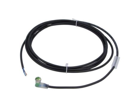 7000-08121-6300300 Kabel: do czujników/automatyki M8 3-PIN kątowe 3m wtyk 30VDC