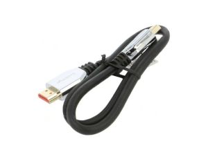 CA-HDMI30CU-0018BK Kabel HDMI wtyk z obu stron guma HDMI 2.1 1,8m czarny 30AWG