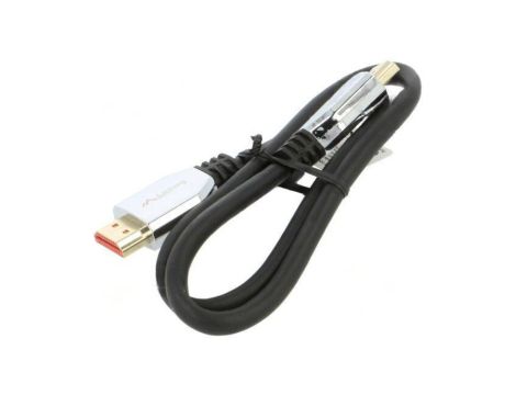 CA-HDMI30CU-0018BK Kabel HDMI wtyk z obu stron guma HDMI 2.1 1,8m czarny 30AWG