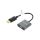 AD-0002-BK Adapter DisplayPort wtyk VGA gniazdo DisplayPort 1.1 0,2m
