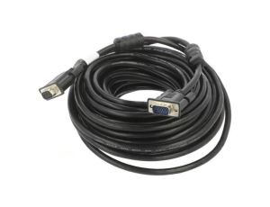 CA-VGAC10CC-0150B Kabel D-Sub 15pin HD wtyk z obu stron czarny 15m