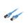 PCF8-10CU-0500-B Patch cord S/FTP Cat: Cat: 8.1 RJ45 wtyk z obu stron linka Cu
