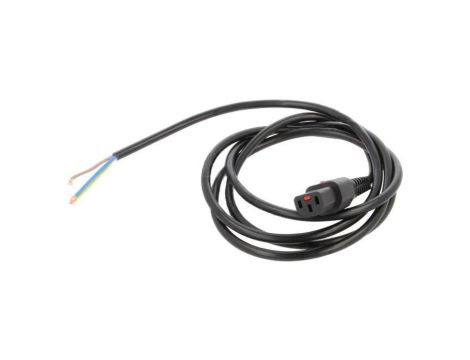 SCHAFFNER-813423 Kabel IEC C13 żeński 2m z blokadą IEC LOCK