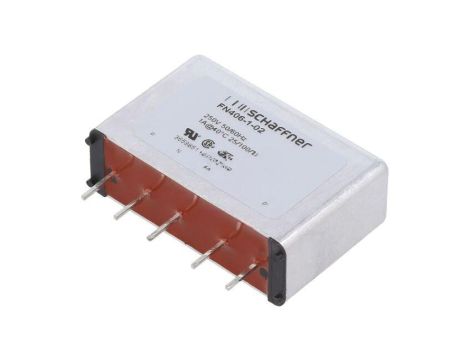 Filtr przeciwzakłóceniowy jednofazowy 250VAC Cx: 100nF 1M FN406-1-02
