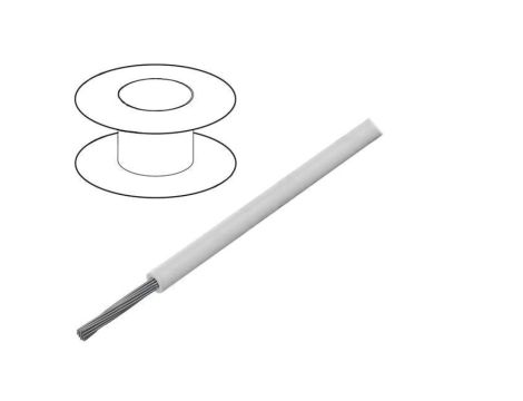 1856-WH001 Przewód HookUp Wire linka Cu 20AWG PVC biały 600V 305m