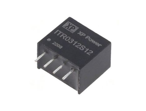 Przetwornica DC/DC 3W 10,8-13,2VDC / 12VDC SIP4 THT ITR0312S12