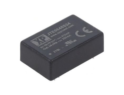 Przetwornica DC/DC 6W 18-75VDC / 24VDC 250mA JTE0648S24