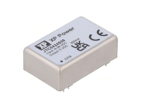 Przetwornica DC/DC 4W 9-36VDC / 5VDC 800mA THT JTC0424S05