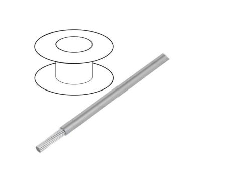 3250-SL001 Przewód HookUp Wire linka Cu 24AWG PVC ciemnoszary 300V 305m