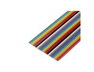 3811-18 Przewód o dł 30,5m wstążkowy 18x26AWG 1,27mm linka Cu nieekranowany PVC