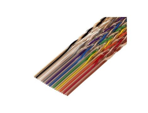 1700-34 Przewód o dł 30,5m wstążkowy 34x28AWG 1,27mm linka Cu nieekranowany PVC