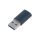 Adapter USB 3.1 USB A wtyk - USB C gniazdo stop aluminium ZJJQ000103