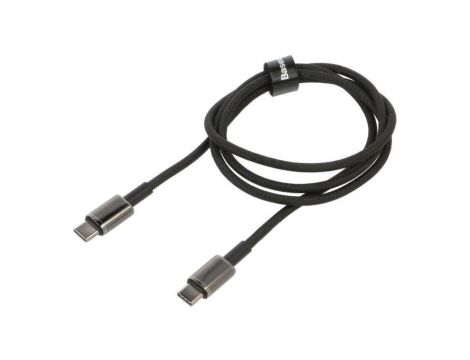 Kabel High Speed, USB 2.0 USB C wtyk z obu stron 1m czarny CATWJ-01