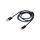 Kabel USB 2.0 USB A wtyk - USB C wtyk 1m ciemnoszary tekstylny CALD000616