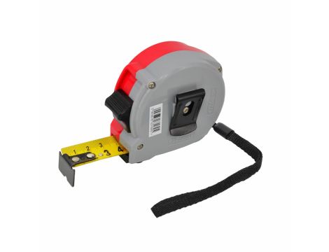 AWTOOLS MIARA ZWIJANA COMPACT  7,5m x 25mm ABS 2-STOP - 2