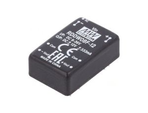 Przetwornica DC/DC 8W 9-36VDC 12VDC Uwyj2 -12VDC RDDW08F-12
