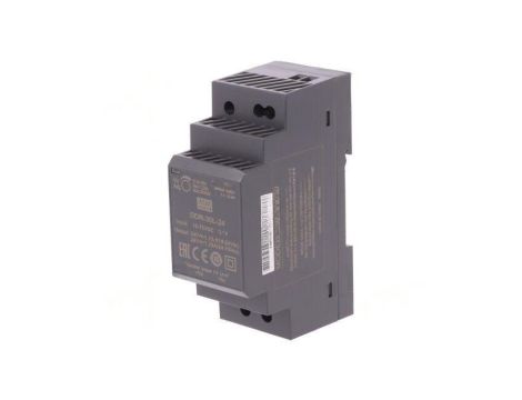 Przetwornica DC/DC 30W 18-75VDC 24VDC Iwyj 1, 25A DDR-30L-24