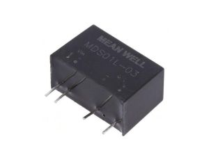Przetwornica DC/DC 1W 4, 5-5, 5VDC 3, 3VDC Iwyj 303mA MDS01L-03