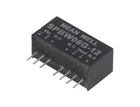 Przetwornica DC/DC 6W 18-75VDC 12VDC Iwyj 0-500mA SPBW06G-12