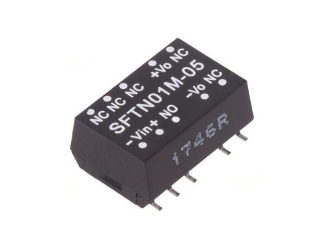 Przetwornica DC/DC 1W 10, 8-13, 2VDC 5VDC Iwyj 200mA SFTN01M-05