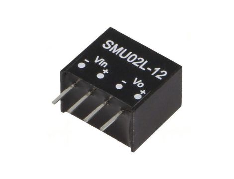 Przetwornica DC/DC 2W 4, 5-5, 5VDC 12VDC SIP4 THT SMU02L-12