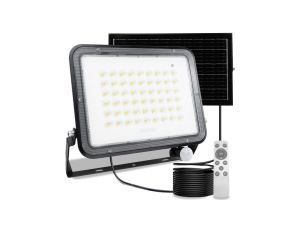 Naświetlacz Solarny LED Halogen 200W Lampa Ogrodowa 4000K IP65 Czujnik Ruchu PIR + Pilot FULGOR LUMILED