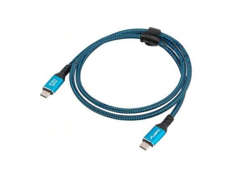 CA-CMCM44CU-0005BK Kabel USB 4.0 USB C wtyk z obu stron niklowany 0,5m pudełko