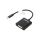 AD-UC-DV-01 Adapter USB 3.1 DVI-I (24+5) gniazdo,USB C wtyk niklowany